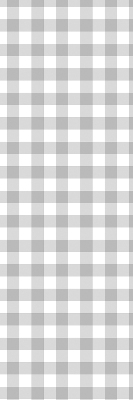 Roller blind for large window Gray checks