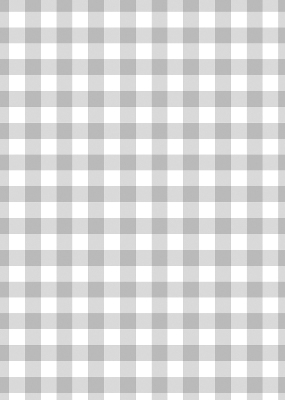 Roller blind for large window Gray checks