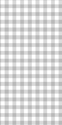 Roller blind for large window Gray checks