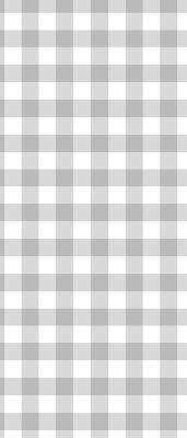 Roller blind for large window Gray checks
