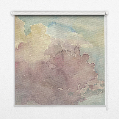 Fabric roller blind Colorful sky