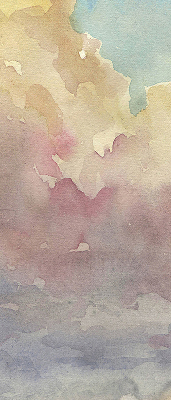 Fabric roller blind Colorful sky