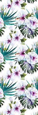 Fabric roller blind Flowers