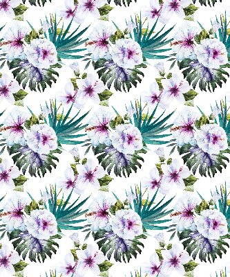 Fabric roller blind Flowers