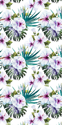 Fabric roller blind Flowers