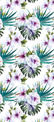 Fabric roller blind Flowers