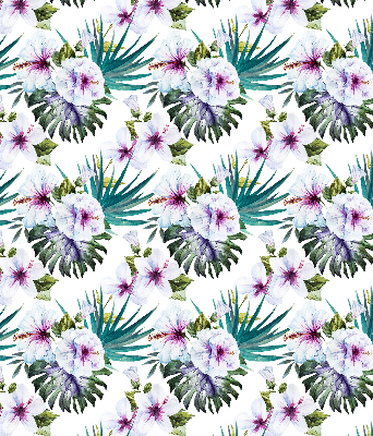 Fabric roller blind Flowers