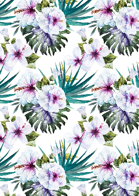 Fabric roller blind Flowers
