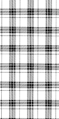 Modern roller blind Gray tartan
