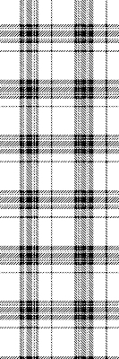 Modern roller blind Gray tartan