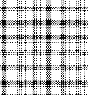 Modern roller blind Gray tartan
