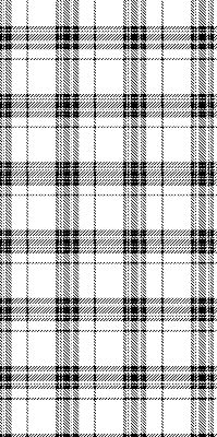 Modern roller blind Gray tartan