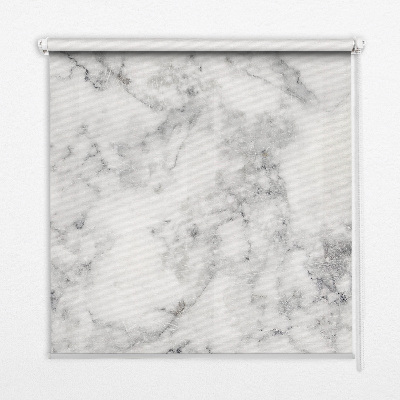 Roller blind for large window Gray marble
