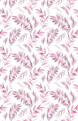 Modern roller blind Pink leaves