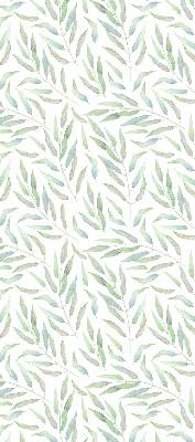 Fabric roller blind Green leaves