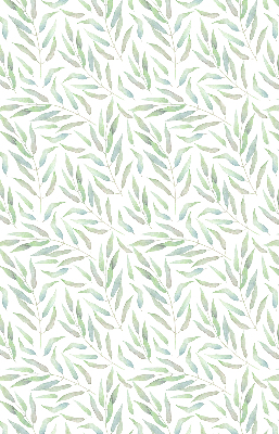 Fabric roller blind Green leaves