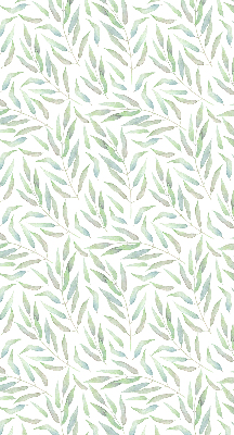 Fabric roller blind Green leaves