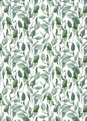 Modern roller blind Leaves on the twigs