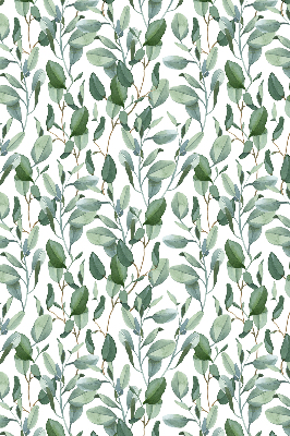 Modern roller blind Leaves on the twigs