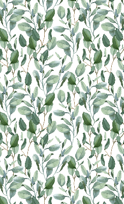 Modern roller blind Leaves on the twigs