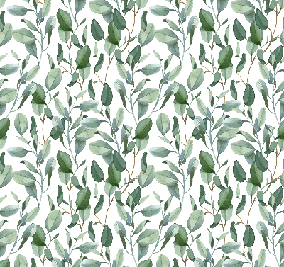 Modern roller blind Leaves on the twigs