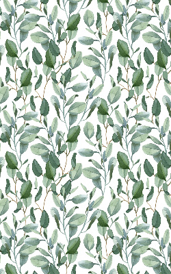Modern roller blind Leaves on the twigs
