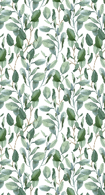 Modern roller blind Leaves on the twigs