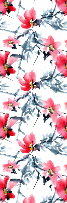 Fabric roller blind Flowers