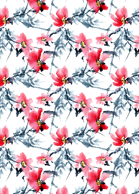 Fabric roller blind Flowers