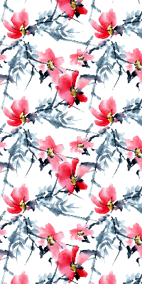 Fabric roller blind Flowers