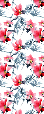 Fabric roller blind Flowers