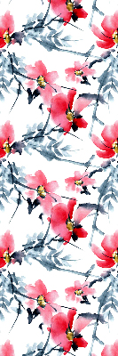 Fabric roller blind Flowers