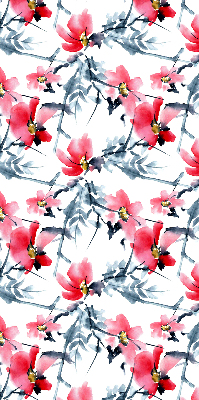 Fabric roller blind Flowers