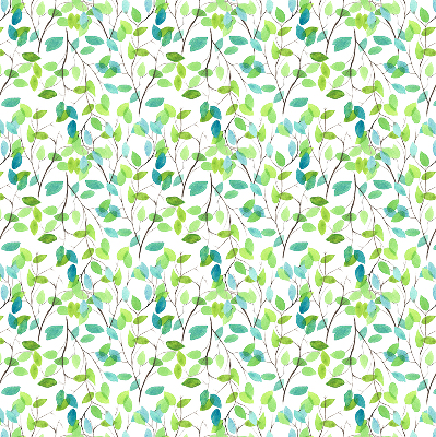 Roller blind for large window Twigs