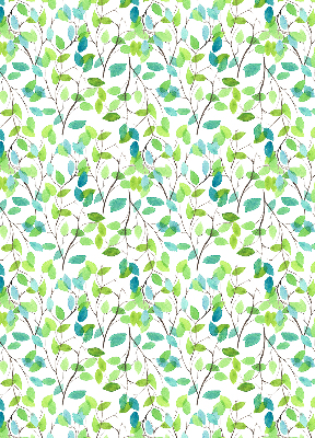Roller blind for large window Twigs