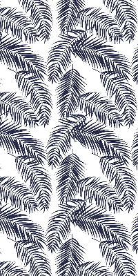 Fabric roller blind Fern leaves