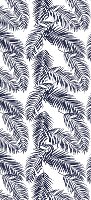 Fabric roller blind Fern leaves