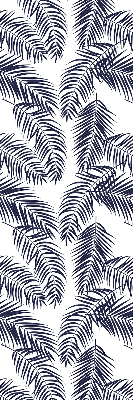 Fabric roller blind Fern leaves
