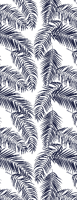 Fabric roller blind Fern leaves