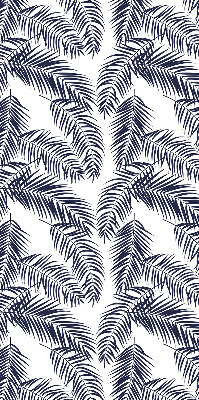 Fabric roller blind Fern leaves