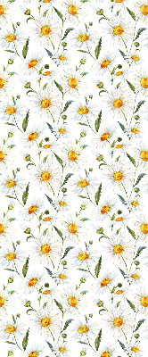 Modern roller blind Daisies