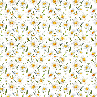 Modern roller blind Daisies