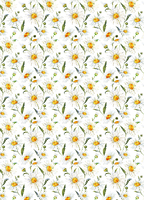 Modern roller blind Daisies