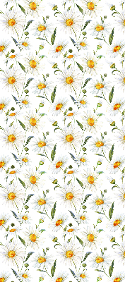 Modern roller blind Daisies