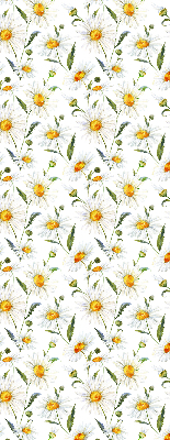 Modern roller blind Daisies