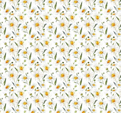 Modern roller blind Daisies