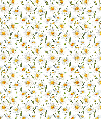Modern roller blind Daisies