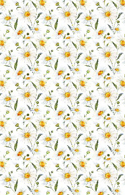 Modern roller blind Daisies