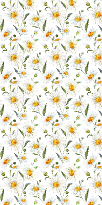 Modern roller blind Daisies