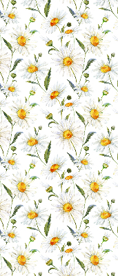 Modern roller blind Daisies